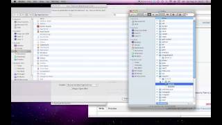 Mac finder quotopenwithquot and MacVim [upl. by Dlawso523]