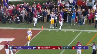 Did Thaddeus Moss make the Catch in Bounds [upl. by Anaiq]