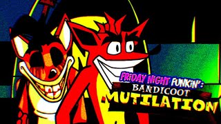 Friday Night Funkin  Bandicoot Mutilation Vs CrashEXE DEMO FNF MODS [upl. by Noicpesnoc67]