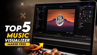 TOP 5 Free Audio Visualizer Maker Online 2023  No Watermark [upl. by Taran877]