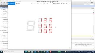 Learn FPGA 4 BCD to 7 Segment Decoder implementation on EDGE Spartan 7 FPGA Development Board [upl. by Anaz]