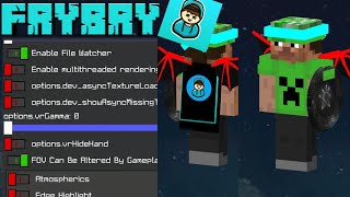 Frybry 200k Client  Mcpe Client [upl. by Hoag]