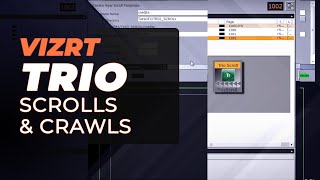 Vizrt Trio Scroll [upl. by Peder483]