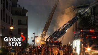 Old Montreal fire Victims identified as mom and 7yearold daughter from France [upl. by Eiramadnil522]