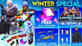 WINTERLAND EVENT FF 2023  UPCOMING EVENT IN FREE FIRE  FF NEW EVENT TODAY  FREE FIRE NEW EVENT [upl. by Thackeray]