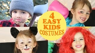 4 Cute and Easy Costume Ideas for Your Little Ones [upl. by Reehsab]