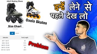 Oxelo MF 500 and MF 900 Size Problem  Inline Skates  Vishal skater [upl. by Soinotna295]