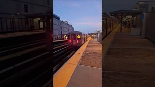 Mixed consist r68r68A N train at 39th AvenueDutch Kills Queens nycsubway train nyc travel [upl. by Salinas305]