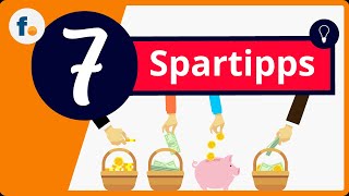 7 Spartipps für mehr Geld Mit diesen Tricks kannst du im Alltag Geld sparen  finanzennet [upl. by Doraj]