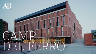 Camp del Ferro un polideportivo moderno y semienterrado en Barcelona  AD España [upl. by Thurlow]