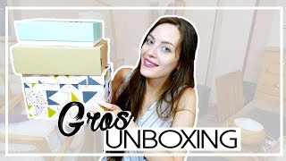 GROS UNBOXING BIO  Beauté et bienêtre au naturel 🌸 [upl. by Jacobsen]