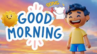 good morning rhymes  good morning song  Good morning song for kids  Nursery rhymes  Kids song [upl. by Schindler253]