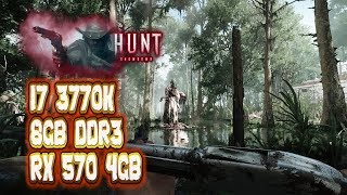 Hunt Showdown I7 3770k amp 8GB DDR3 amp RX 570 4GB Gameplay [upl. by Anayet]