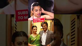 RAJINI INSPIRED ME rajini rajinikanth radhikaapte kabali jailer vettaiyan coolie rajinifans [upl. by Ettenim]