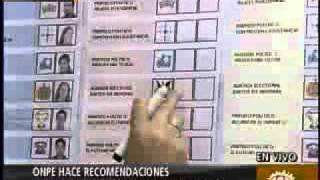 Cómo utilizar el voto preferencial [upl. by Gratia196]