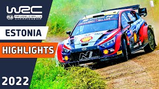 WRC Rally Highlights  WRC Rally Estonia 2022  SHAKEDOWN STAGE [upl. by Kosel]