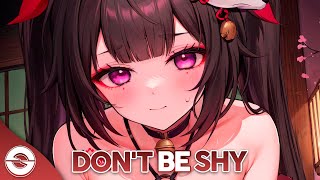 Nightcore  Dont Be Shy Lyrics [upl. by Hein447]