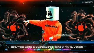 New Bollywood Garba 2024  Non Stop Garba Mixing  Dj NiKHiL Vansda Part1 bollywoodsongs [upl. by Lyndes]