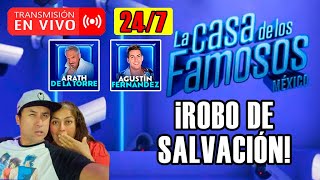 🔴 En Vivo La Casa de los Famosos México 2024 ✅ROBO DE SALVACIÓN LA ULTIMA OPORTUNIDAD DE TEAM MAR [upl. by Etheline207]