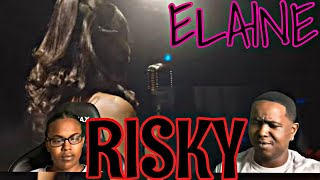 ELAINE  RISKY OFFICIAL MUSIC VIDEO  REACTION [upl. by Itsa]