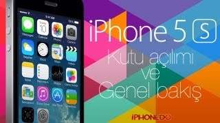 iPhone 5s sırası kutu açılışı ve genel bakış [upl. by Colan460]