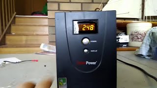 Poor Mans Repair  Battery Replacement amp Test Of A CyberPower 1500VA900W UPS [upl. by Acimak]