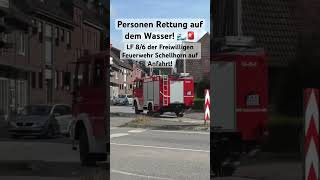 Im Status 3 zur Wasserrettung 🔥 einsatz einsatzfahrzeug alarm wasserrettung feuerwehr [upl. by Hadnama981]