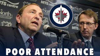 The Winnipeg Jets Attendance is Down BUT it is Fixable [upl. by Ponzo915]