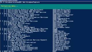 Adding Windows Server features using PowerShell [upl. by Waddle]