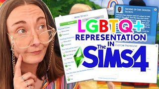 A Deep Dive into the History of LGBTQ Rep in The Sims 4 [upl. by Warde]