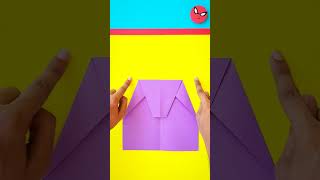 Easiest Paper boomerang plane  how to make paper boomerang [upl. by Conchita]