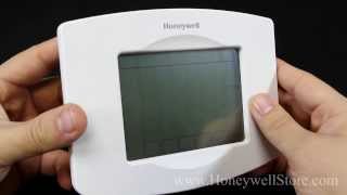 Honeywell WiFi 7 Day Programmable Thermostats RET97B5D  RET97E5D [upl. by Acul]