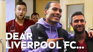 “A Truly Incredible Person”  Van Dijk Surprises a Red Who Saved a Fan’s Life  Dear Liverpool FC [upl. by Zanahs]