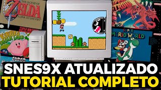 SNES9X O Melhor emulador de SUPER NINTENDO para PC  Tutorial Completo 2024 [upl. by Lahcsap]