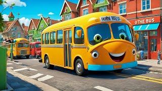 The Wheels on the Bus  Nursery Rhymes  Kids Songs  Fun and Learning [upl. by Lesley]