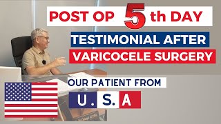 Varicocele Procedure for Our Patient from USA and living in TokyoJapan america usa [upl. by Aitsirk]