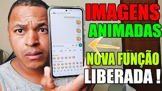 COMO ATIVAR IMAGENS ANIMADAS NO WHATSAPP 👉NOVO RECURSO JA LIBERADO  ATIVE AGORA [upl. by Duong314]