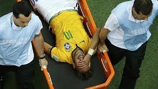 Infortunato Neymar lasso del Brasile deve dire addio al mondiale [upl. by Chen]