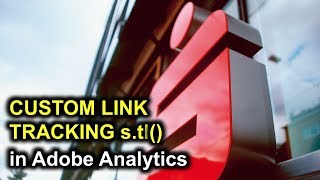 Adobe Analytics CUSTOM LINK TRACKING 2018  Sparkasse Audit [upl. by Yenreit]