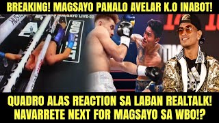 Breaking Magsayo Panalo Avelar Knockout Casimero Napa React sa Laban Navarrete Next For Magsayo [upl. by Zubkoff769]