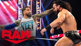 FULL MATCH – Jey Uso vs Drew McIntyre – WarGames Advantage Match Raw highlights Nov 20 2023 [upl. by Tirrell]