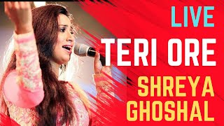 Shreya Ghoshal Live  Mesmerizing ‘Teri Ore’ Performance  The Vlogging Junction [upl. by Nalaf241]