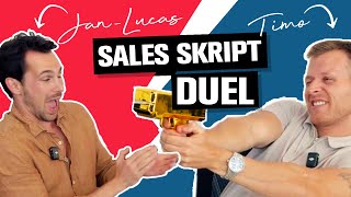 Rollenspiel Verkaufstraining Sales Skript Duell [upl. by Orvil]