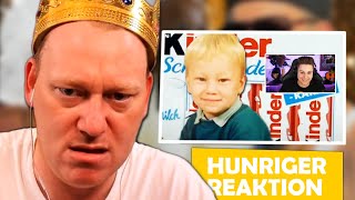 KNOSSI REAGIERT auf sich als KINDERSCHOKOLADEN Kind 😂 Hungriger Hugo REAKTION [upl. by Nahsrad328]