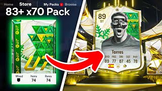 83 x70 500K WINTER WILDCARD PACKS 😲 FC 24 Ultimate Team [upl. by Enilamme]