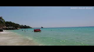 Walking On The Beach Greece Kefalonia Makris Gialos Beach Lassi 2024 [upl. by Asquith]