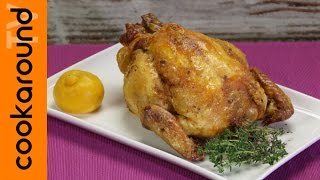 Pollo arrosto al limone e timo  Non il solito pollo al forno [upl. by Milak]