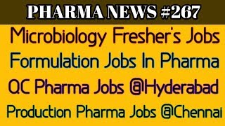 PHARMA NEWS 267  BIOLOGICAL E SRIKRISHNA PAR Pharma Jobs For Freshers amp Experience  Pharma Guide [upl. by Aldo]