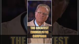 THE GREATEST EVANGELISTIC CAMPAIGN  Billy Graham billygraham jesuschrist bible evangelist god [upl. by Yelrak]