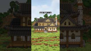 Building the ultimate japanese house in minecraft  tutorial [upl. by Alida712]